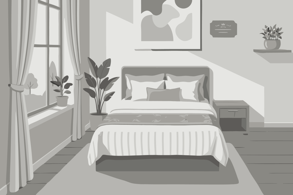 Standard Doppel- oder Zweibettzimmer mit Zustellbett